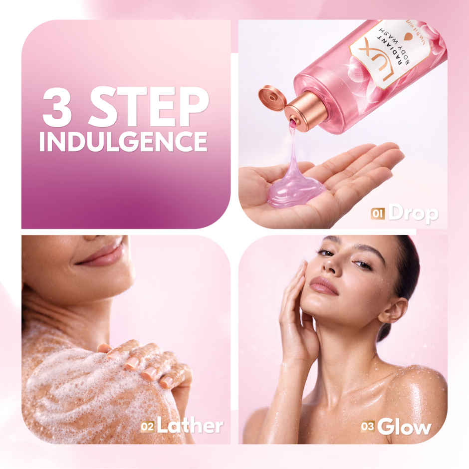 Lux Bodywash - French Rose Fragrance & Almond Oil