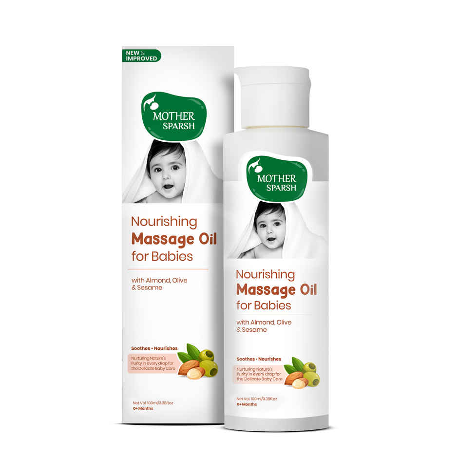 Mother Sparsh Nourishing Massage Oil for Babies
