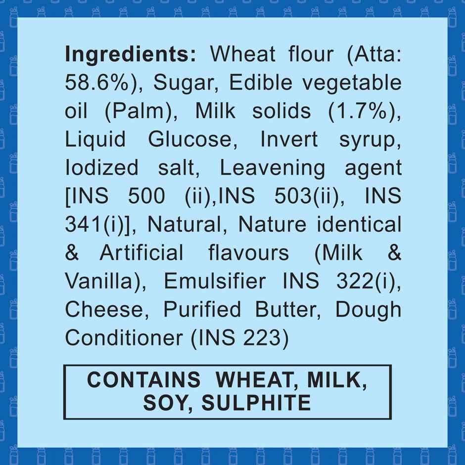 Patanjali Doodh Atta Biscuits - Whole Wheat Milk biscuits, Rich in Fibre