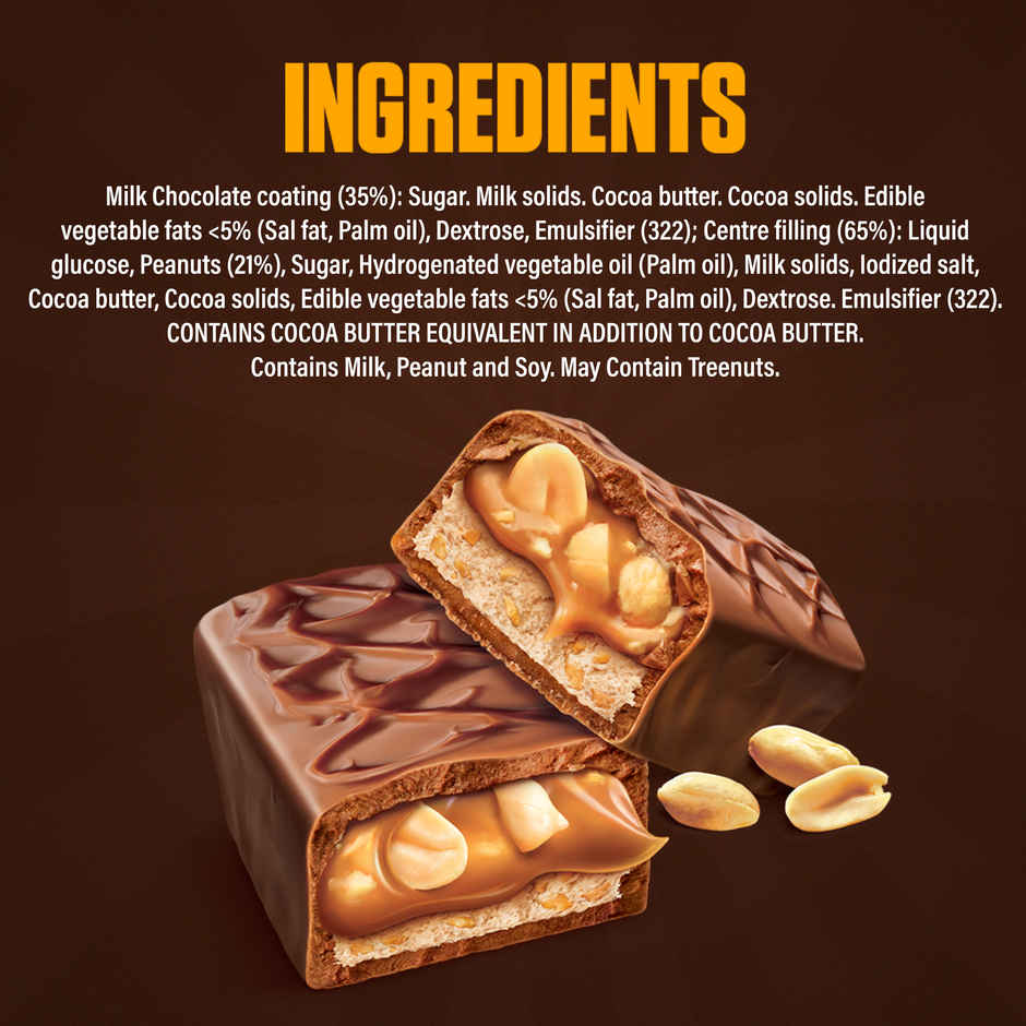   Snickers Peanut Filled Chocolate Bar