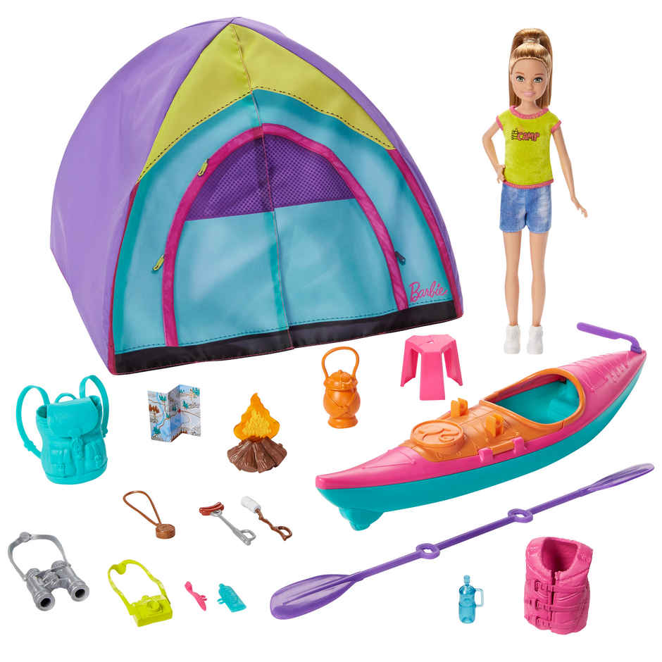 Barbie Team Stacie Doll Outdoor Adventure Set