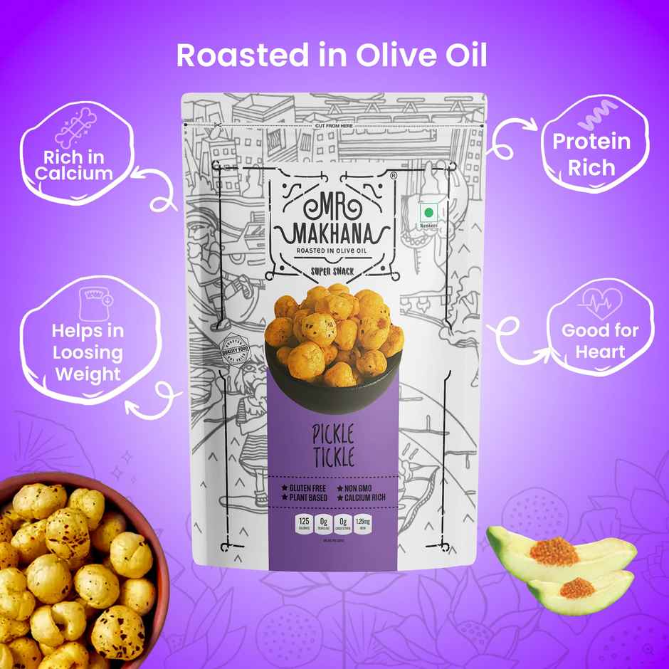 Mr Makhana Pickle Tickle