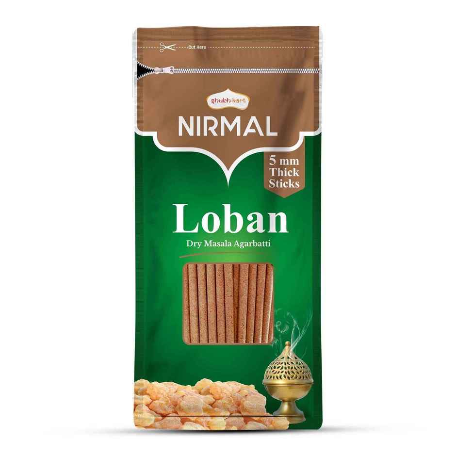 Nirmal Loban Dry Masala Agarbatti Zipper | Shubhkart