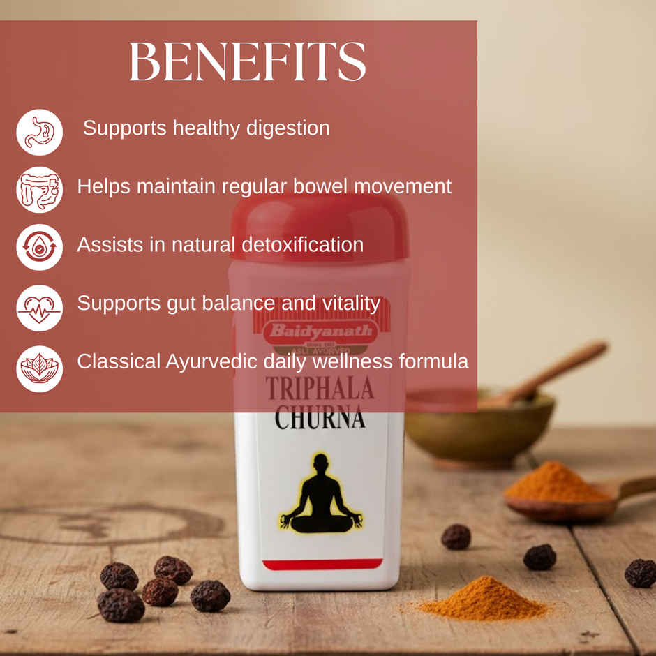 Baidyanath Asli Ayurveda Triphala Churna