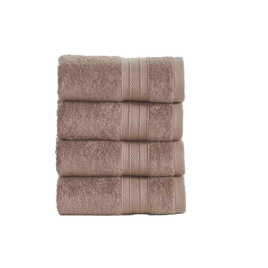 Mytrident Cotton Hand Towel | 500 GSM | Gym Towel Set - Acorn