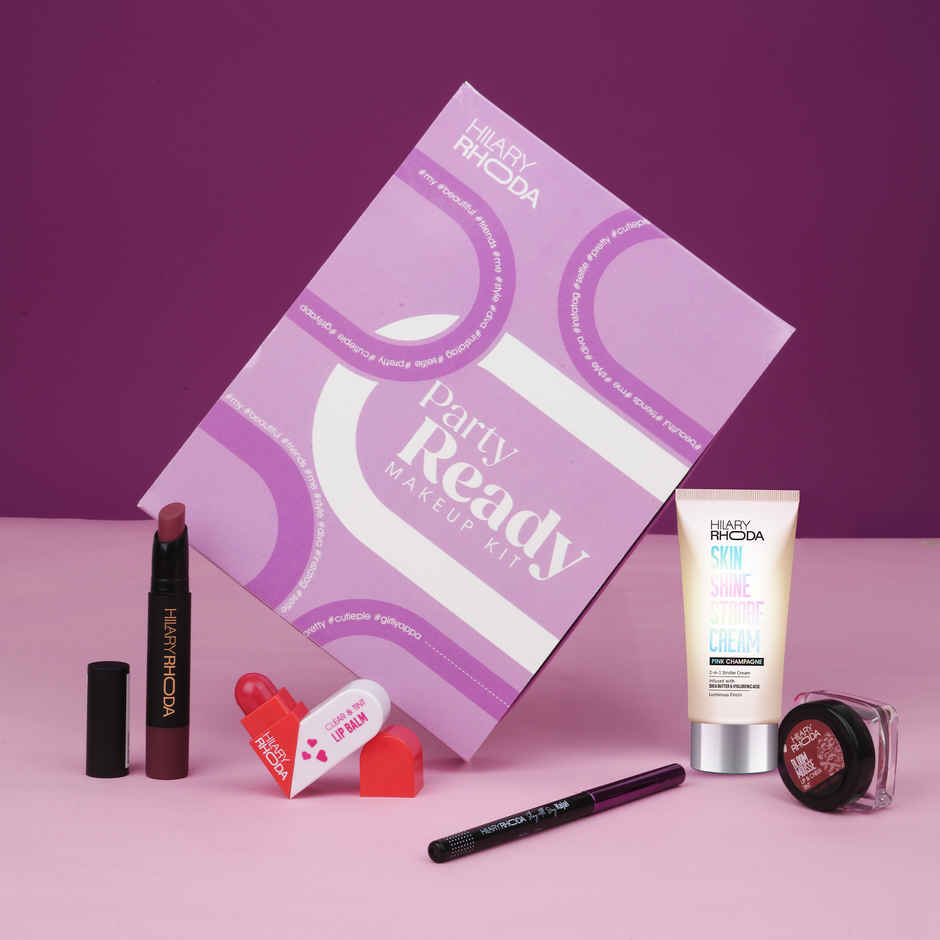 Hilary Rhoda Party Ready Makeup Kit | Makeup Combo for Women Face Makeup Essentials