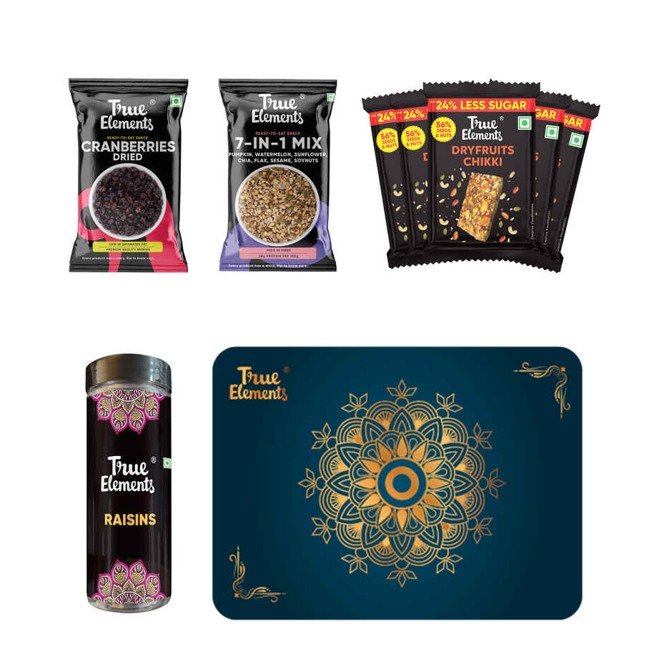 True Elements Diwali Festive Delights Dryfruit Gift Pack