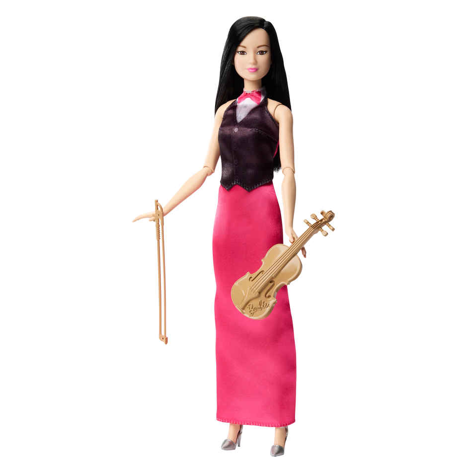 Barbie Doll & Accessories | Violinist Musician Doll with Violin & Bow