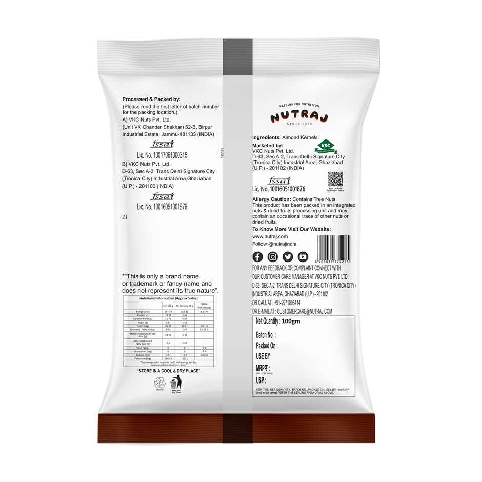 Nutraj California Almond/Badam