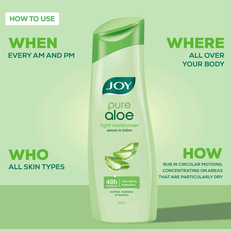 Joy Pure Aloe Multi Benefit Body Lotion Combo