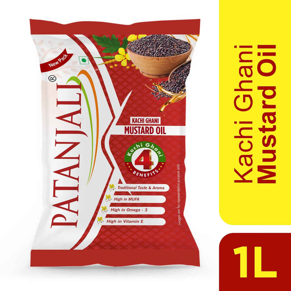 Patanjali Mustard Oil Polypack