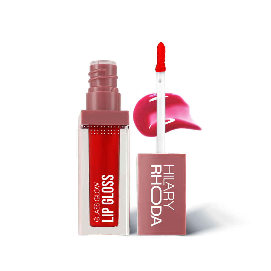 Hilary Rhoda Glass Glow Lip Gloss | Nourishing & Hydrating Lip Gloss | Plumalicious | Shade 05