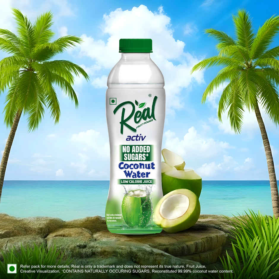 Real Activ Coconut Water | Refreshing Hydration with No Added Sugars