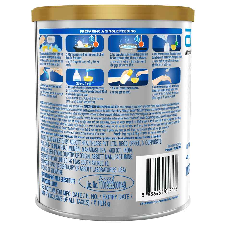 Similac Neosure Preterm Infant Formula Powder | Tin