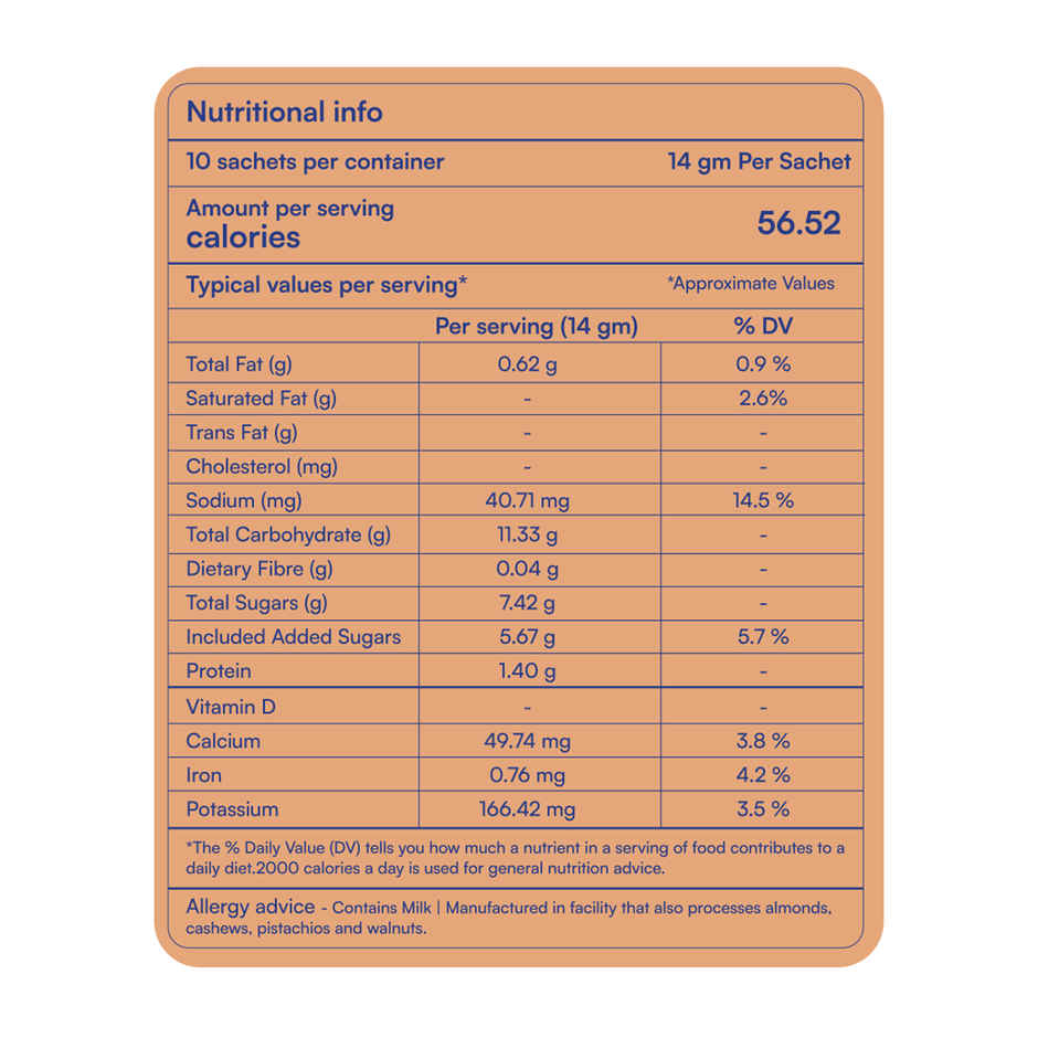 Indicup Coffee Powder 3 In 1 Cappuccino Medium Roast Instant Coffee Premix