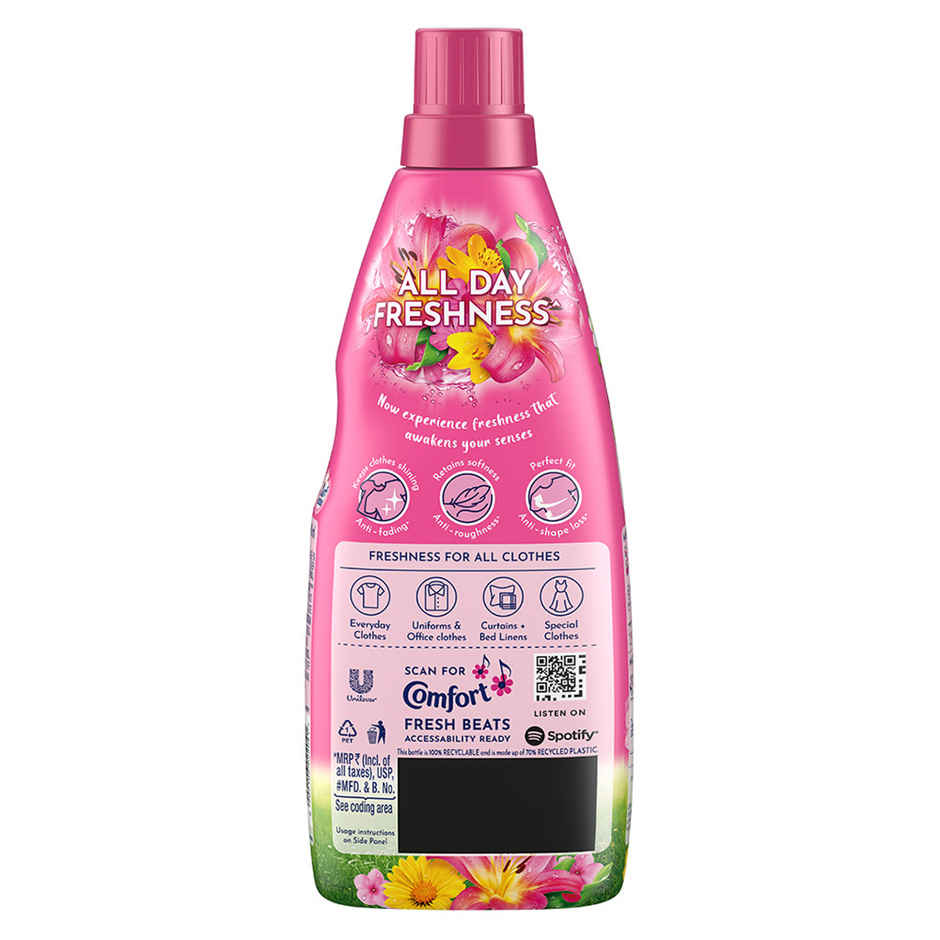 Comfort Lily Fresh After Wash Fabric Conditioner Bottle