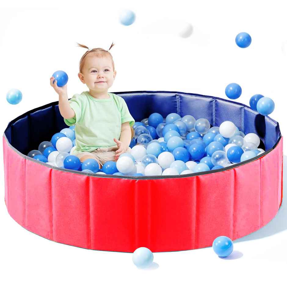 Kidology Foldable Kids Swimming & Pet Pool | Collapsible Bath Tub | 80 30 cm
