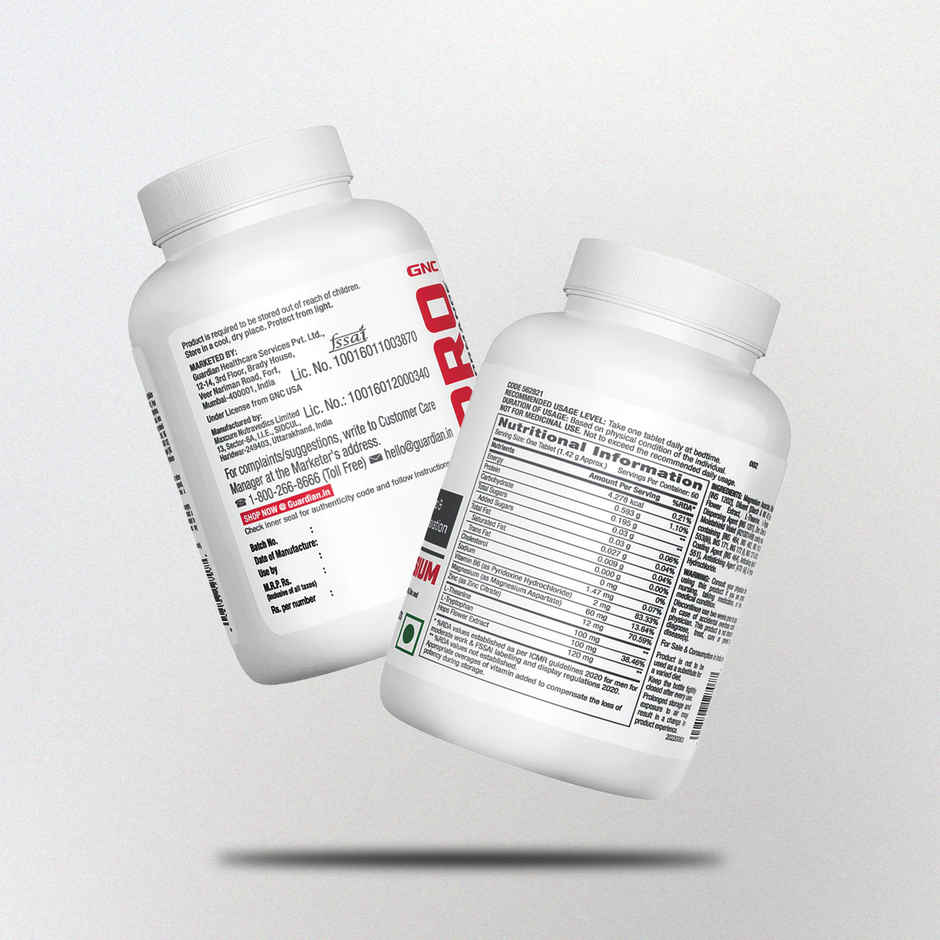 GNC Zinc Magnesium Amino Complex