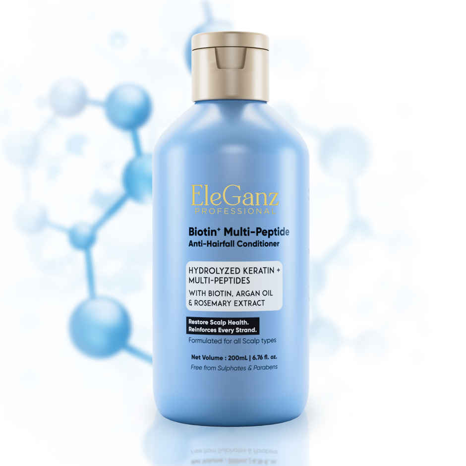 EleGanz Professional Biotin+ Multipeptide Anti-Hairfall Conditioner with Rosemary Extracts