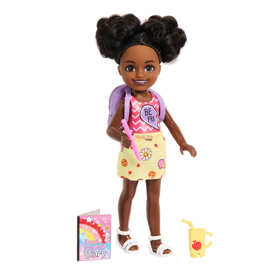 Mattel Games Barbie Chelsea Play Together Doll Pack | Small Dolls in Removable Skirts & Shoes