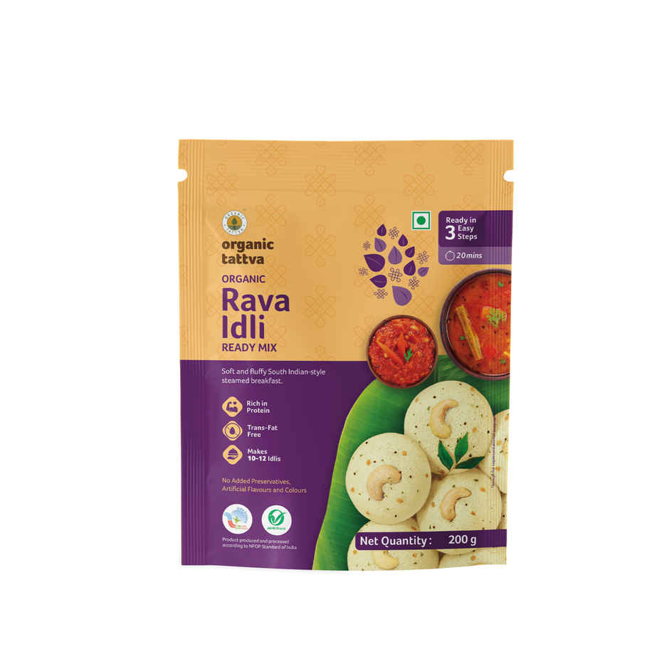 Organic Tattva Rava Idli Ready Mix