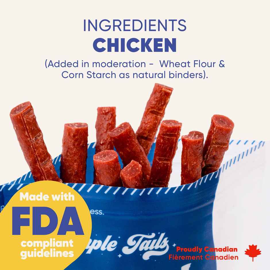 Purple Tails Chicken Chew Sticks Dog Treat