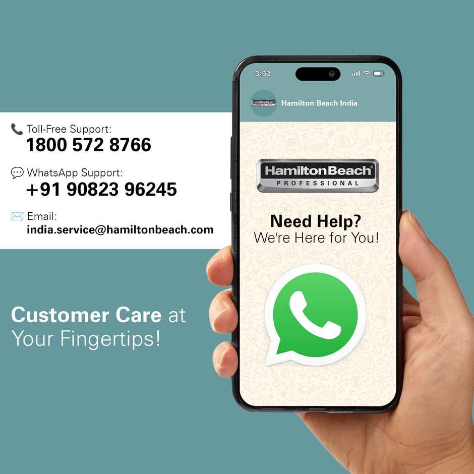 Hamilton Beach Portable Blender | 450 ml - Black