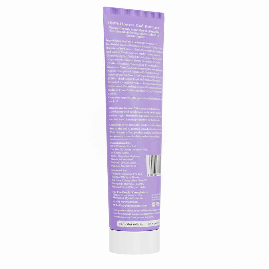 Perfora Purple Magic Whitening Toothpaste