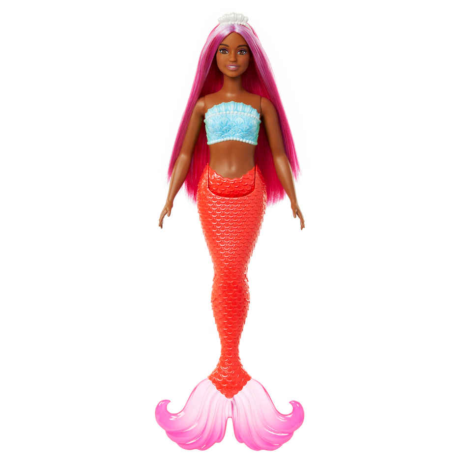 Barbie Mermaid Dolls with Fantasy Hair and Headband Accessories, Mermaid Toys