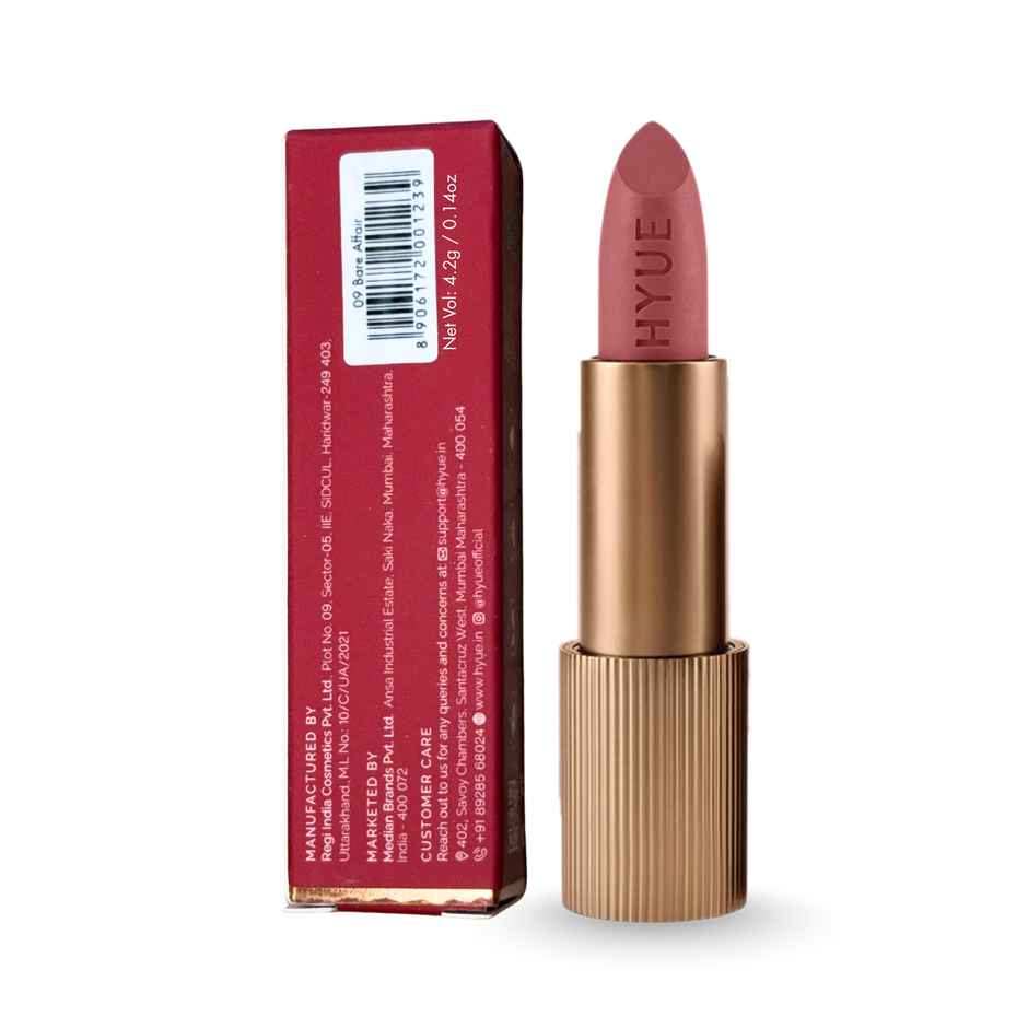 Hyue VelvetteKiss Featherlight Powder Matte Lipstick | 09 Bare Affair