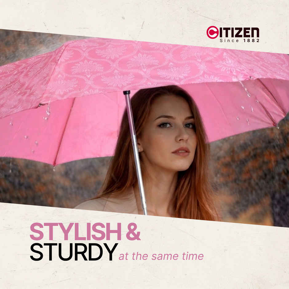 Citizen Print Umbrella | 21 Inch | 2 Fold