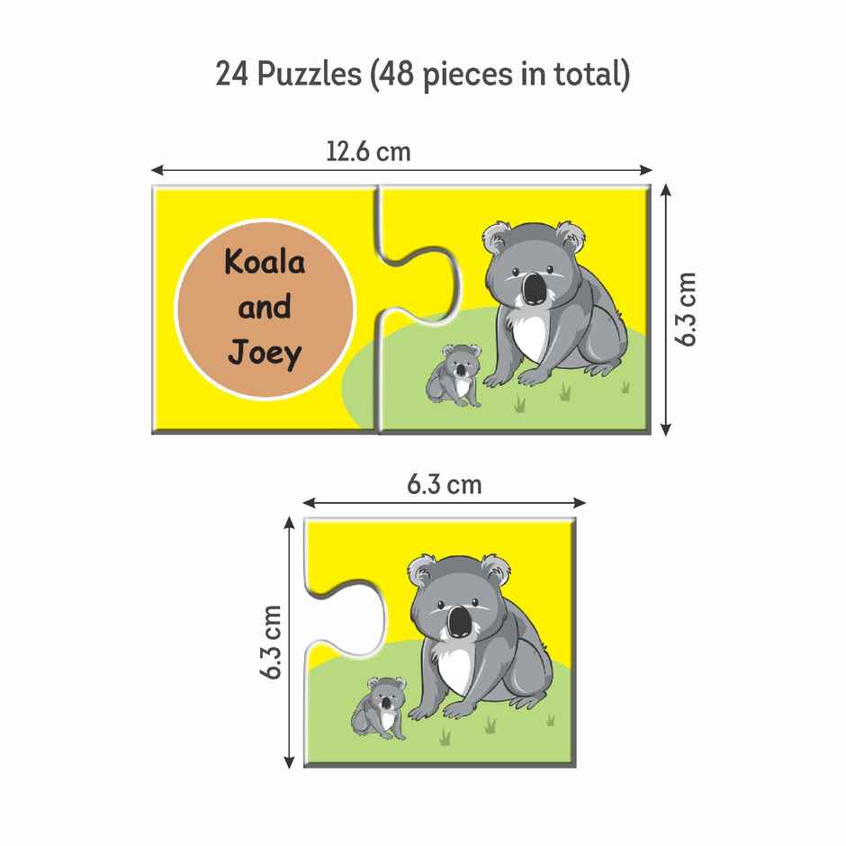 Sterling Animal Babies Puzzle Game