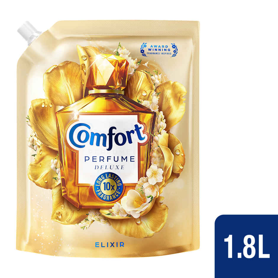 Surf Excel Matic Express Clean & Fresh (2L) & Comfort Perfume Deluxe Elixir (1.8L) Combo