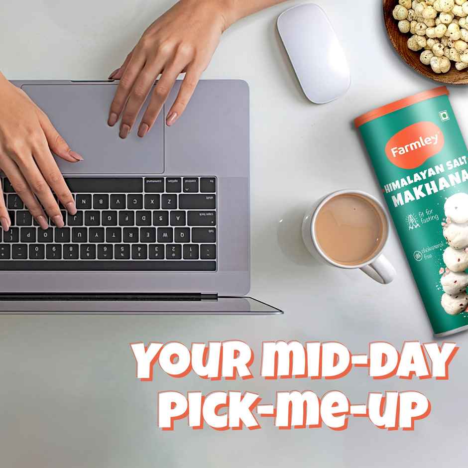 Farmley Himalayan Salted Makhana Roasted In Olive Oil