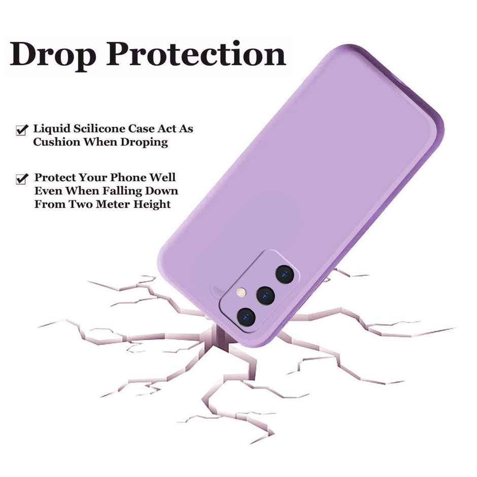 Artistque Case For Samsung Galaxy M54 5G / Samsung Galaxy F54 5G Back Cover - Plain Liquid Silicone