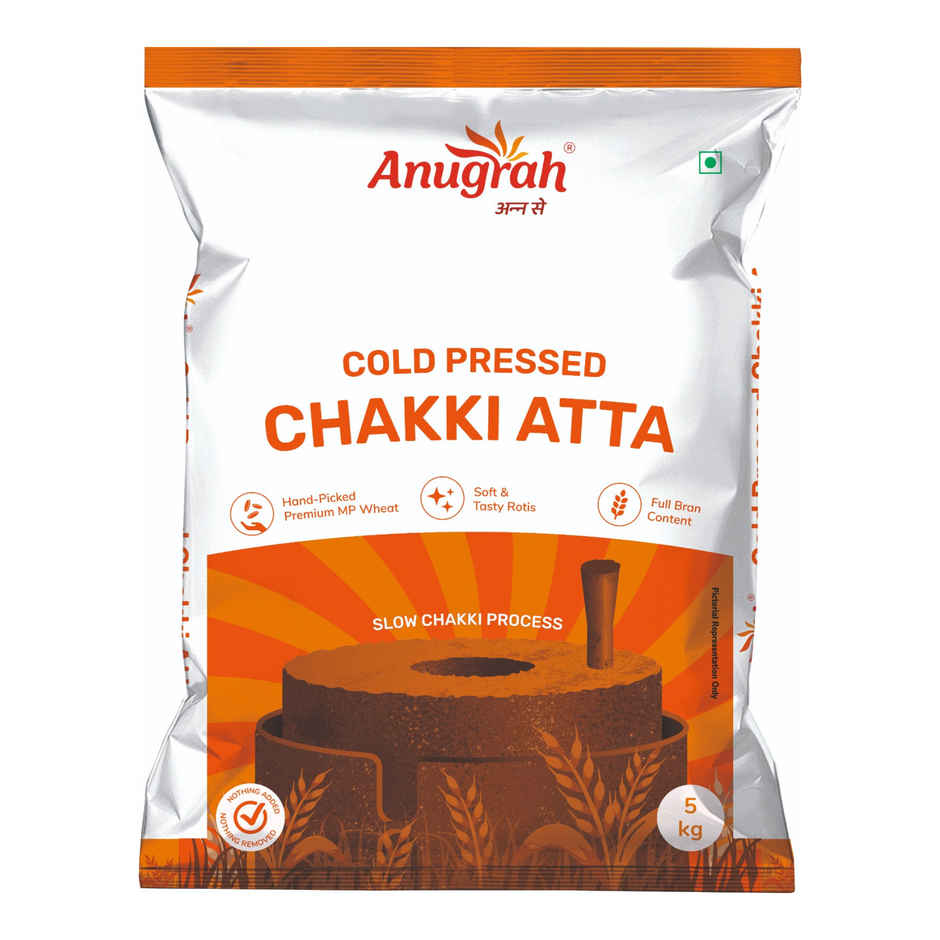Anugrah Cold Pressed Chakki Atta