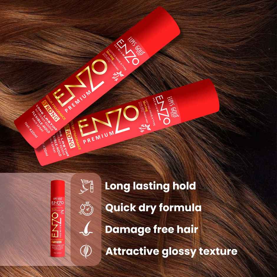 Elpis Gold by Shryoan Enzo Premium Hair Setting Spray