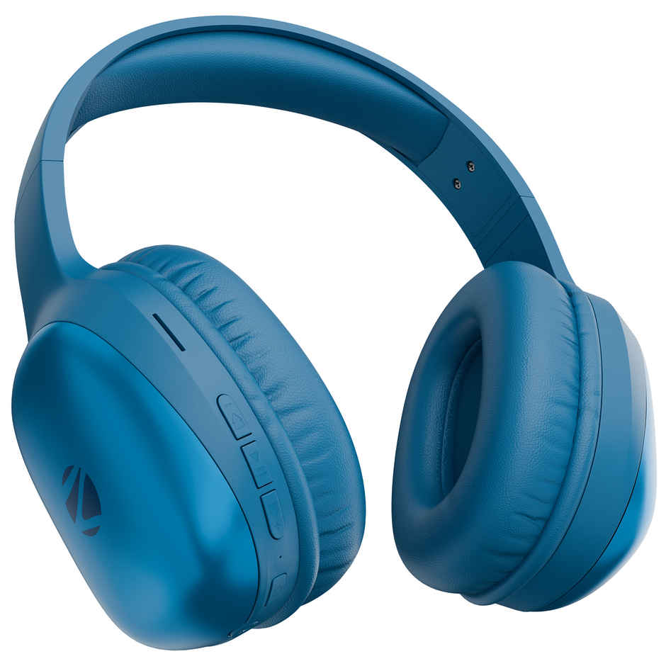 Zebronics Thunder Pro BT Headphone, Gaming Mode, ENC, Call Function, Aux, 60h (Blue)
