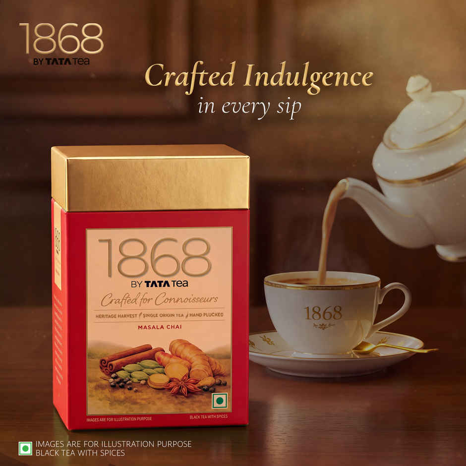 1868 by Tata Tea Masala Chai, Black Tea