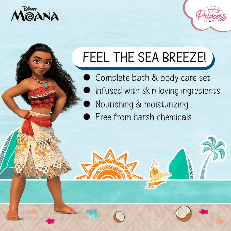 RENEE Disney Moana Bath & Body Care Set
