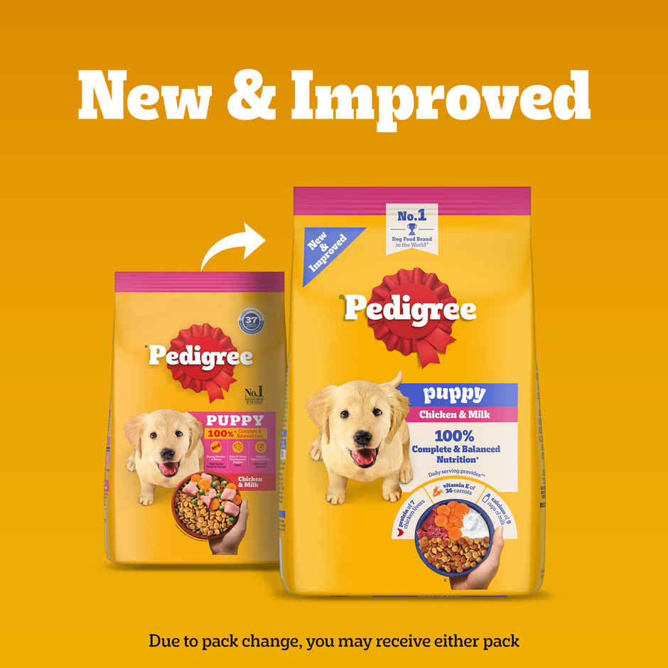 Pedigree Puppy Chicken & Milk Dry Dog Food