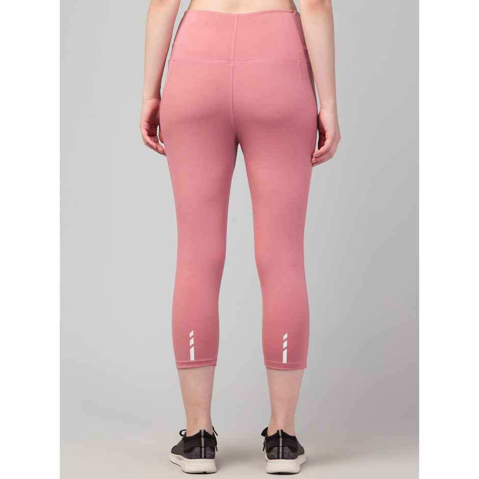 Fflirtygo Women's Capri 4 Way Stretch Slim Fit Leggings Fsc Brose | S