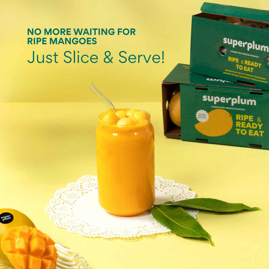 Superplum Ripe & Ready Mango Kesar - Buy at ₹300 Online | Instant ...