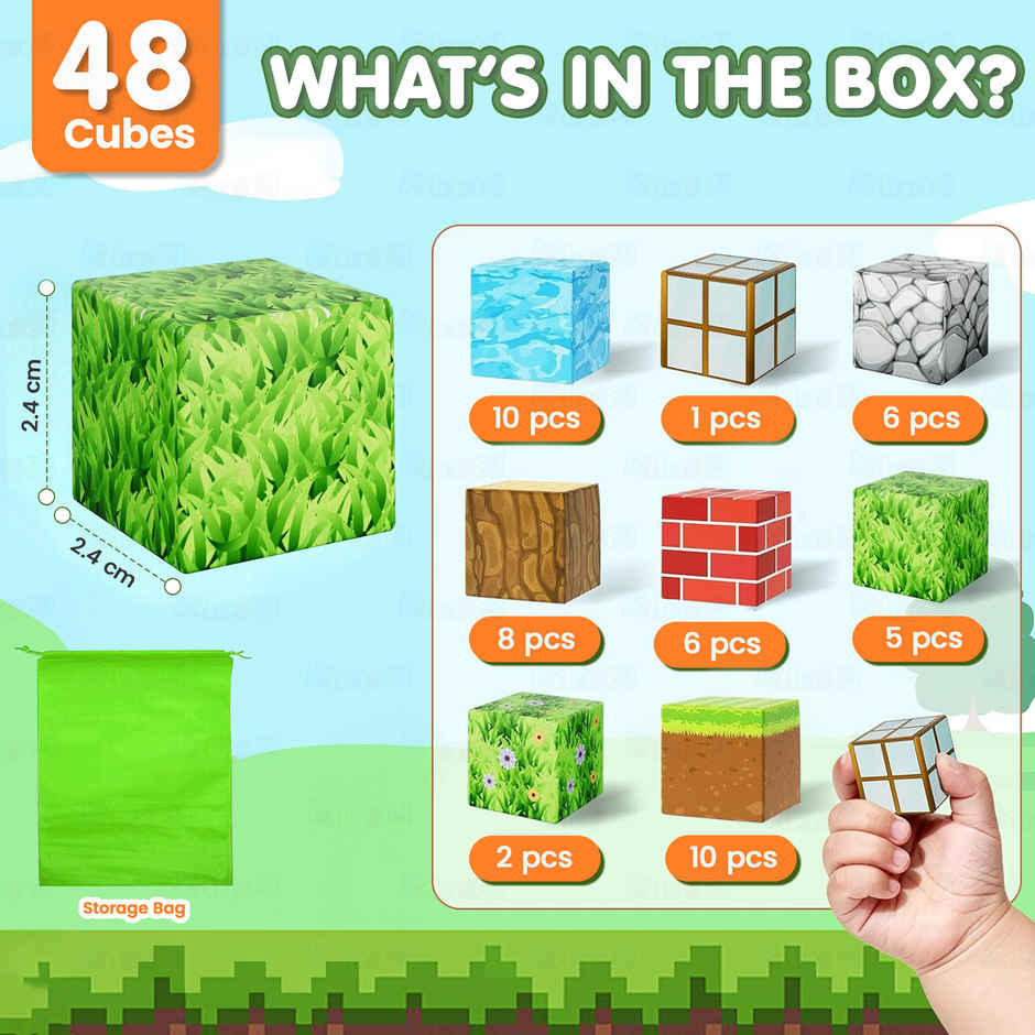 Kidology Magnetic Building Blocks For Kids