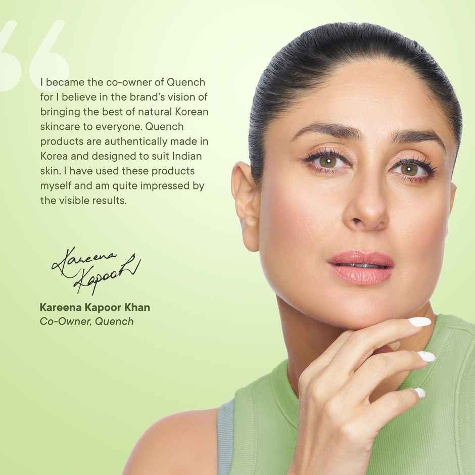 Quench Korean Mud Dipping Face Sheet Mask with Cica & Korean Ginseng for Pore Tightening