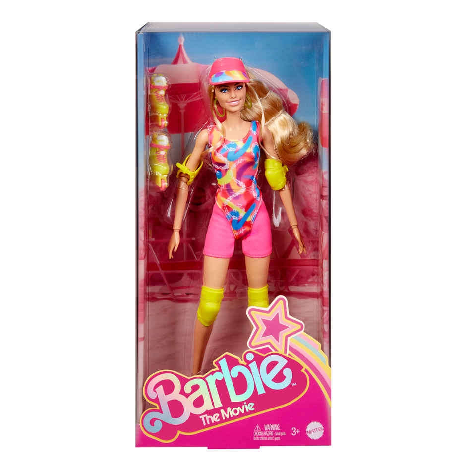 Barbie Doll The Movie Collectible Doll Margot Robbie | Skating Outfit