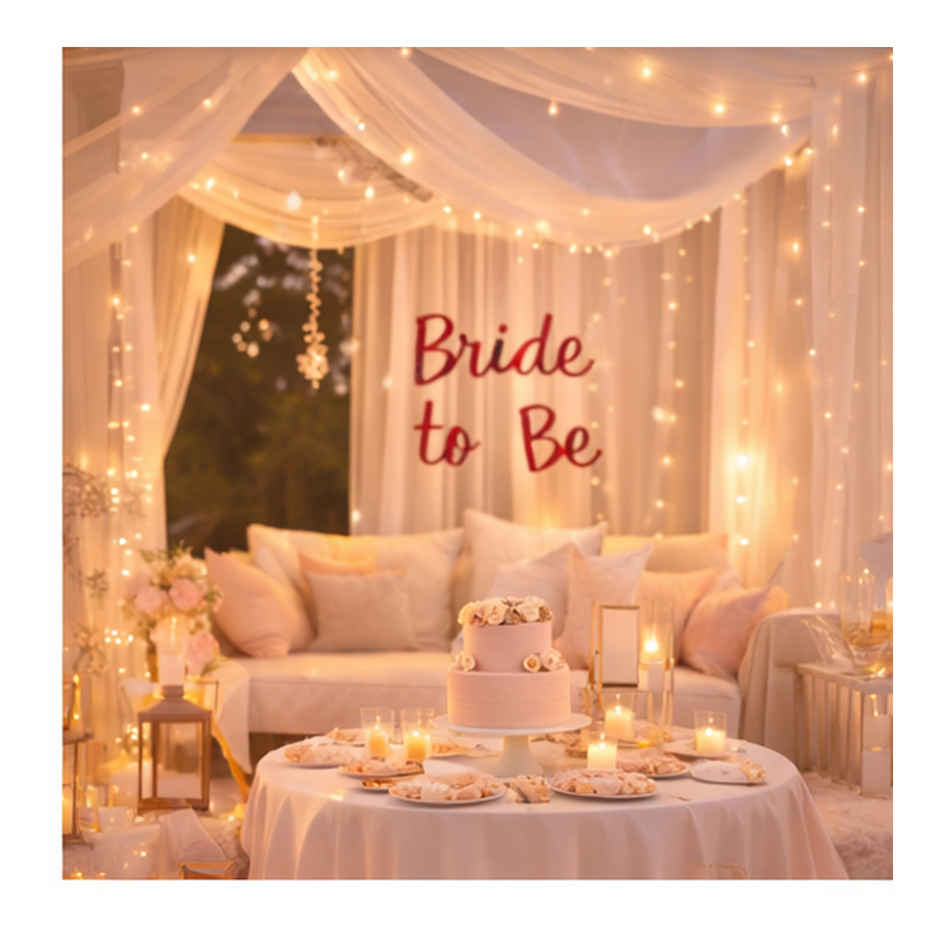 Rose Gold Bride To Be Decoration Kit with Banner & Balloons | BeyondLuv