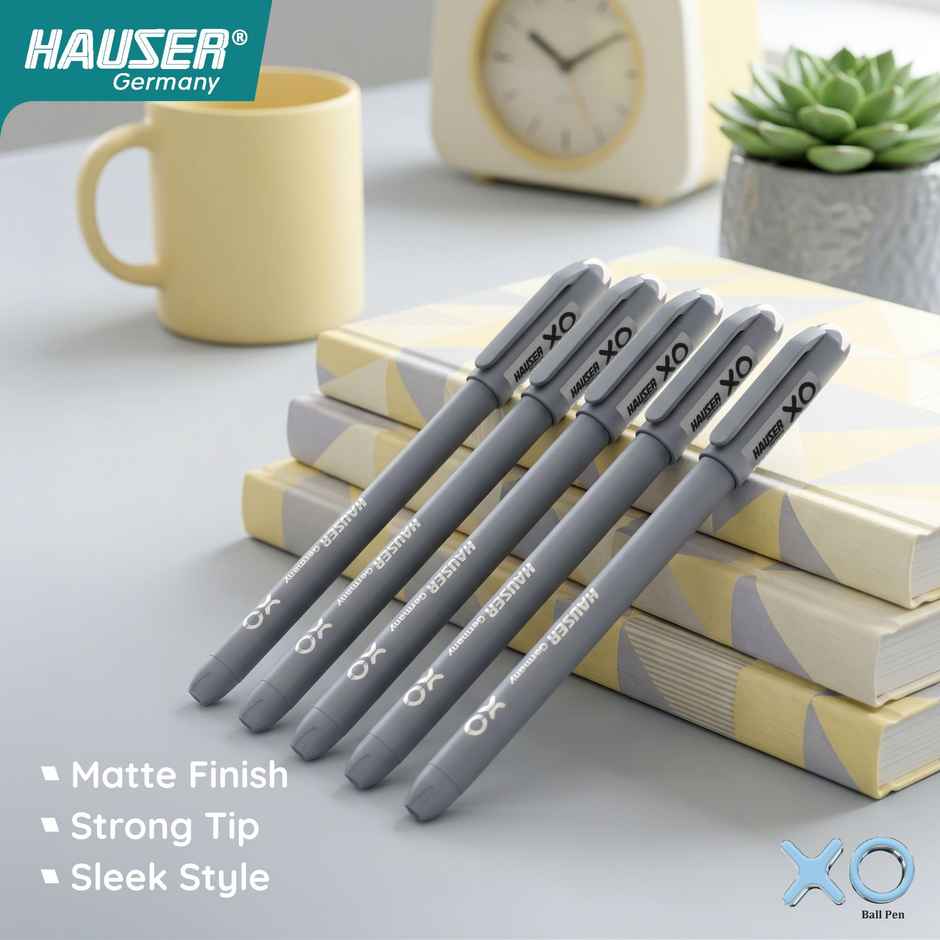 Hauser Xo Ball Pen Black Pack Of 5