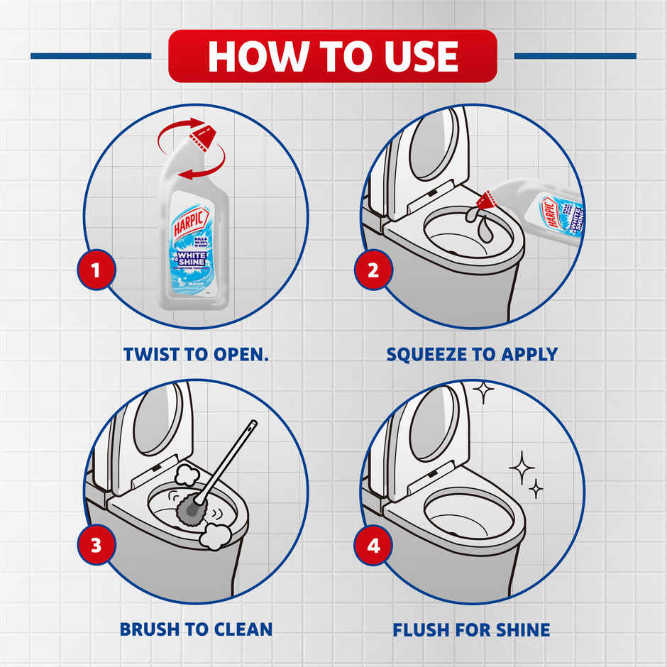 Harpic Bleach Toilet Cleaner Liquid