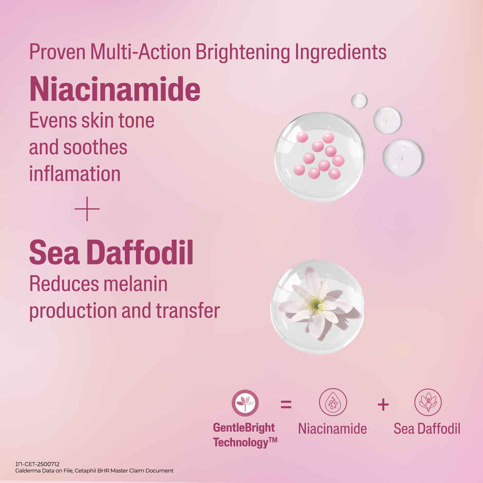 Cetaphil Bright Healthy Radiance Brightness Reveal Creamy Cleanser